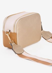 Sac &agrave; bandouli&egrave;re Marco Tozzi - beige - taille 13x19 cm - bonprix