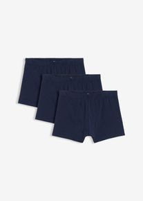 Lot de 3 boxers coton - bleu - taille 7 (XL) avec coton - bonprix
