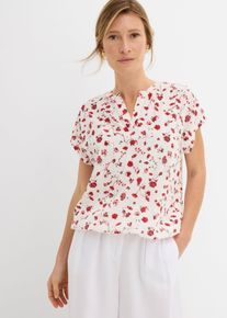 Blouse en viscose fluide - blanc - taille 46 - Viscose - bonprix