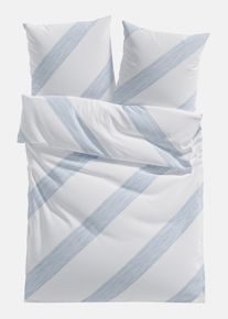 Parure de lit en linon - blanc - taille 135x200 cm - 100% coton - bonprix