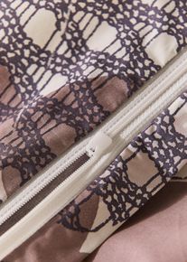 Parure de lit en percale - beige - taille 135x200 cm - 100% coton - bonprix