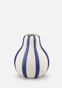 Vase &agrave; rayures - blanc - taille 15 cm - bonprix