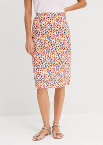 Jupe en jersey - blanc - taille 46/48 (L) - viscose - bonprix