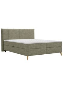 Boxbett Veloria Gr&uuml;n ca. 160x200cm