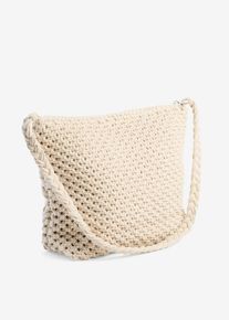 Sac &agrave; bandouli&egrave;re - beige - taille 26x33 cm - Vegan - bonprix