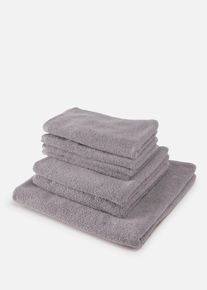 Serviette de toilette motif phare - gris - taille 30x50 cm - Tissu &eacute;ponge - bonprix