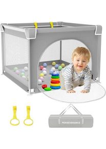 Perseverance Baby Laufstall | grau