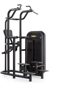 Technogym Element+ Kneeling Easy Chin Dip | schwarz/grau