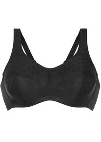 Entlastungs-BH Anita "Komfort BH Airita", Damen, Gr. 80, Cup F, schwarz, Stoff, Obermaterial: 50% Polyester PES. 38% Polyamid PA. 12% Elasthan EL., BHs Entlastungs-BH