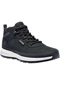 Sneaker Timberland "FIELD TREKKER - LOW LACE SNEAKER", Herren, Gr. 44,5, schwarz-wei&szlig; (schwarz), Leder, Schuhe Sneaker, Wintersneaker, Sneaker, Winterschuhe