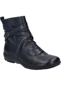 Stiefelette Josef Seibel "Charlotte 11, ocean", Damen, Gr. 38, blau (ocean), Obermaterial: 100% Rindsleder Leather cow., Schuhe Stiefelette