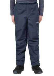 Outdoorhose Jack Wolfskin "SNOWY DAYS PANTS K", M&auml;dchen, Gr. 116, Normalgr&ouml;&szlig;en, blau (midnightsky), Obermaterial: 100% Polyester. Futter: 100% Polyester, Hosen Outdoorhose