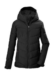 Steppjacke Killtec "KOW 220 GRLS QLTD JCKT", M&auml;dchen, Gr. 164, schwarz, Obermaterial: 100% Polyester.Futter: 100% Polyester.Futter 2:.F&uuml;llung: 100% Polyester, Jacken Steppjacke, Winddichte, wasserabweisende Kinderjacke mit verstellbaren B&uuml;ndchen