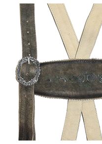 Hosentr&auml;ger JCC "Hosentr&auml;ger 31023203", Herren, Gr. 62, braun, Obermaterial: 100% Ziegenveloursleder GOVL., Hosentr&auml;ger Hosentr&auml;ger