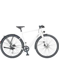 E-Bike Prophete "Urbanicer 2.0" Gr. 53, wei&szlig; (wei&szlig;, wei&szlig;), Elektrofahrr&auml;der, 53cm, 28 Zoll (71,12cm), E-Bike, Pedelec, Elektrofahrrad f&uuml;r Damen u. Herren