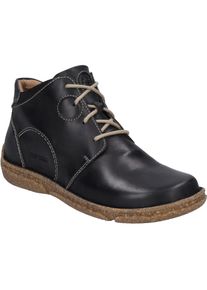 Stiefelette Josef Seibel "Neele 46, schwarz", Damen, Gr. 38, schwarz, Obermaterial: 100% Rindsleder Leather cow., Schuhe Stiefelette