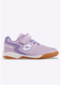 Hallenschuh Lotto, Jungen, Gr. 33, lila, violet, Synthetik, Schuhe Hallenschuh, Indoor Sportschuhe