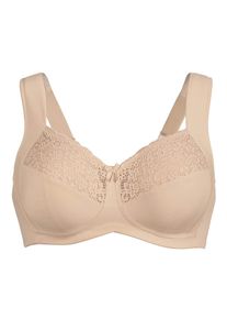 Entlastungs-BH Anita "Entlastungs BH Havanna", Damen, Gr. 115, Cup E, beige (desert), Spitze, Obermaterial: 86% Polyamid PA. 14% Elasthan EL., BHs Entlastungs-BH