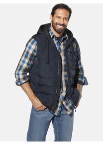 Steppweste Jan Vanderstorm "Steppweste ERKULF", Herren, Gr. 78, blau (dunkelblau), Obermaterial: 100% Polyester COOLMAX PES(Coolmax)., Westen Steppweste