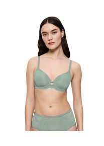 B&uuml;gel-BH Triumph "Amourette Charm T WHP01", Damen, Gr. 85, Cup B, gr&uuml;n (abstinthe), Microtouch, Obermaterial: 49% Polyamid, 38% Polyester, 13% Elasthan, BHs B&uuml;gel-BH, Stretch-Spitze