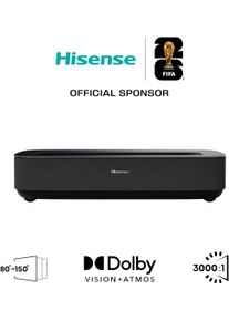 HISENSE Laser-TV "PL2", schwarz, B:53,1cm H:12cm T:33,5cm, Beamer, Laser-TV