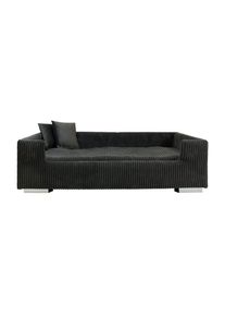 M&Ouml;BELIX M&ouml;belix , Dunkelgrau , Textil, Holzwerkstoff , rechteckig , 57x26x90 cm , Bezug abnehmbar, weich gepolstert, dekorativ, einfache Montage , Tierbedarf, Hundebetten, Hundesofas