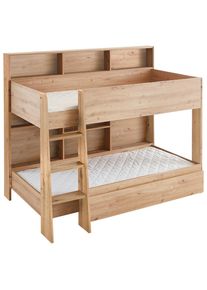 M&Ouml;BELIX M&ouml;belix , Eiche Artisan , Holzwerkstoff , 90x200 cm , Bettkasten , Kinder- & Jugendzimmer, Kinderbetten, Hoch- & Stockbetten, Stockbetten