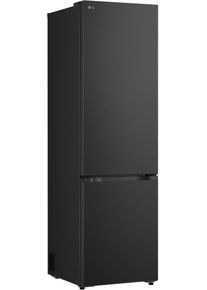 LG K&uuml;hl-/Gefrierkombination "GBBS726AEV", Energieeffizienz: A, essence schwarz steel, Rechtsanschlag, wechselbar, K&uuml;hlschr&auml;nke, Perfekter, passgenauer Einbau dank frontaler Luftzufuhr und Abluft, K&uuml;hl-/Gefrierkombination