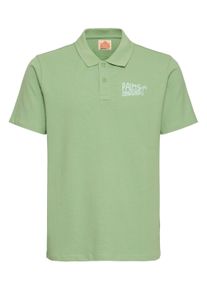 Poloshirt Blend "Poloshirt BHMaille Polo", Herren, Gr. S, gr&uuml;n (fair gr&uuml;n), Obermaterial: 100% Baumwolle CO., Shirts Poloshirt