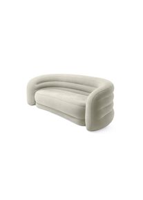 Luftsofa Intex "gew&ouml;lbtes Sofa", grau, Luftbetten, B/H/L: 109cm x 81cm x 229cm, PVC, Luftsofa, B:109cm H:81cm L:229cm