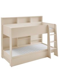 M&Ouml;BELIX M&ouml;belix , Kaschmir , Holzwerkstoff , 90x200 cm , Bettkasten , Kinder- & Jugendzimmer, Kinderbetten, Hoch- & Stockbetten, Stockbetten