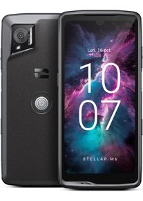 CROSSCALL Smartphone "Stellar M6 128GB", Energieeffizienz: A, schwarz, 128 GB, Mobiltelefone, Smartphone
