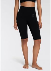Sporthose XTREME SOCKSWEAR, Damen, Gr. XL, N-Gr, schwarz, Obermaterial: 92% Polyamid, 8% Elasthan, unifarben, eng kniefrei, Hosen Sporthose, Radlershorts mit nahtlosem Design