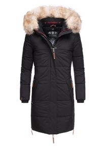 Wintermantel Navahoo "Wintermantel Halina", Damen, Gr. M, schwarz, Obermaterial: 100% Polyester PES. Obermaterial: Futter: 100% Polyester PES. 100% Polyester PES., M&auml;ntel Wintermantel