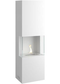 TENDERFLAME Dekokamin "Ambientekamin &raquo;INDIE 180&laquo;", wei&szlig;, B/H/T: 50cm x 170cm, Dekokamine, mit Brenner und flachem Docht, Dekokamin