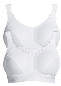 Sport-BH Anita "Sport BH extreme control", Damen, Gr. 95, Cup F, wei&szlig; (wei&szlig; wei&szlig;), Stoff, Obermaterial: 76% Polyester PES. 19% Polyamid PA. 5% Elasthan EL., BHs Sport-BH
