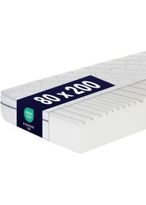 Komfortschaummatratze Di Quattro "23cm, Wave 3D, Wendematratze mit zwei H&auml;rtegraden", wei&szlig;, B:80cm H:23cm L:200cm, Bezug: 100% Polyester. Steppf&uuml;llung: 100% Polyester, Matratzen, Komfortschaummatratze, Matratze in H2+H3 & H4+H5, 90x200, 140x200 und weitere Gr&ouml;&szlig;en