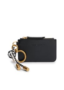 Schl&uuml;sselanh&auml;nger Tommy Hilfiger "TH CHARMS MULTI", Damen, schwarz, Leder, Schl&uuml;sselanh&auml;nger Schl&uuml;sselanh&auml;nger, Taschenanh&auml;nger, Accessoires, Taschen Charm, Bag Charm mit Logopr&auml;gung