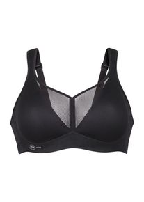 Sport-BH Anita "Sport BH air control DeltaPad", Damen, Gr. 75, Cup E, schwarz, Stoff, Obermaterial: 49% Polyamid PA. 39% Polyester PES. 12% Elasthan EL., BHs Sport-BH