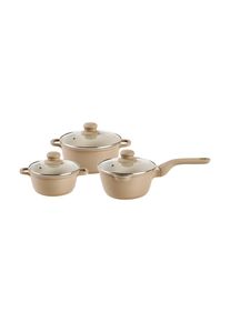 Kochtopfset Magnus Beige, 6-teilig