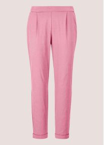 Madeleine Mode 7/8-Hose MADELEINE "Hose 7/8-Hose zum Schl&uuml;pfen", Damen, Gr. 20, N + K Gr, rosa (himbeersorbet), Obermaterial: 80% Baumwolle CO. 18% Polyamid PA. 2% Elasthan EL., Modern, normal, Hosen 7/8-Hose