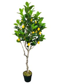 Kunstpflanze Zitronenbaum Hellgelb/Gr&uuml;n ca. 120cm