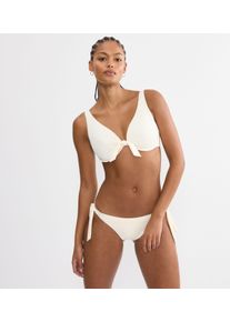 B&uuml;gel-Bikini-Top Triumph "Summer Dune W", Damen, Gr. 44, Cup C, beige, Microfaser, Obermaterial: 83% Polyamid, 17% Elasthan, Bikini-Oberteile B&uuml;gel-Bikini-Top, mit Wellenstruktur