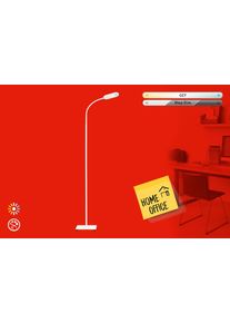 Briloner Leuchten LED Schreibtischlampe "OFFICE STEP", wei&szlig; (wei&szlig;, neutral), Leuchten, LED Schreibtischlampe
