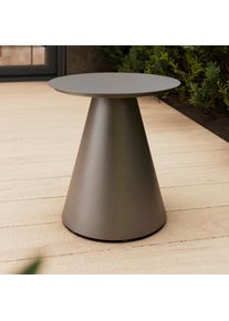 Gartenbeistelltisch Tobi 1 Dunkelgrau Aluminium