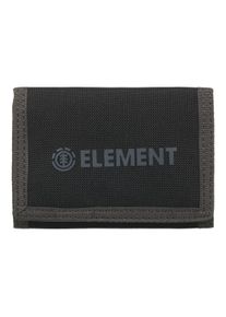Brieftasche Element "Brand", Herren, schwarz (flint schwarz), Obermaterial: 100% Polyester., Kleinlederwaren Brieftasche