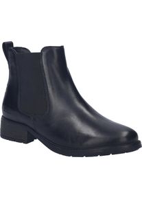 Stiefelette Josef Seibel "Kate 12, schwarz", Damen, Gr. 40, schwarz, Obermaterial: 100% Rindsleder Leather cow., Schuhe Stiefelette