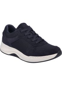 Sneaker Josef Seibel "Elli 07, ocean", Damen, Gr. 36, blau (ocean), Obermaterial: 80% Rindsleder Leather cow. 20% Textilmaterial TEXMAT., Schuhe Sneaker