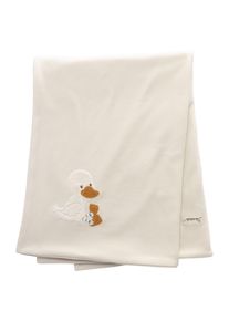 Babydecke Sterntaler "Babydecke Micorfleece ENTE Edda", Baby, beige (ecru), Obermaterial: 100% Polyester PES., Wohndecken Babydecke