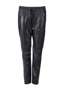 Lederhose JCC "Lederhose 3102153", Damen, Gr. 44, EURO, schwarz, Obermaterial: 100% Lammleder LEL. Futter: 100% Baumwolle CO., Hosen Lederhose